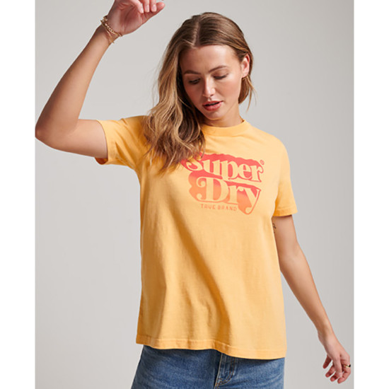 Superdry Γυναικεία κοντομάνικη μπλούζα Vintage Shadow T-Shirt